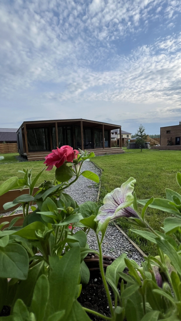 Частный дом Загородный дом в окружении леса