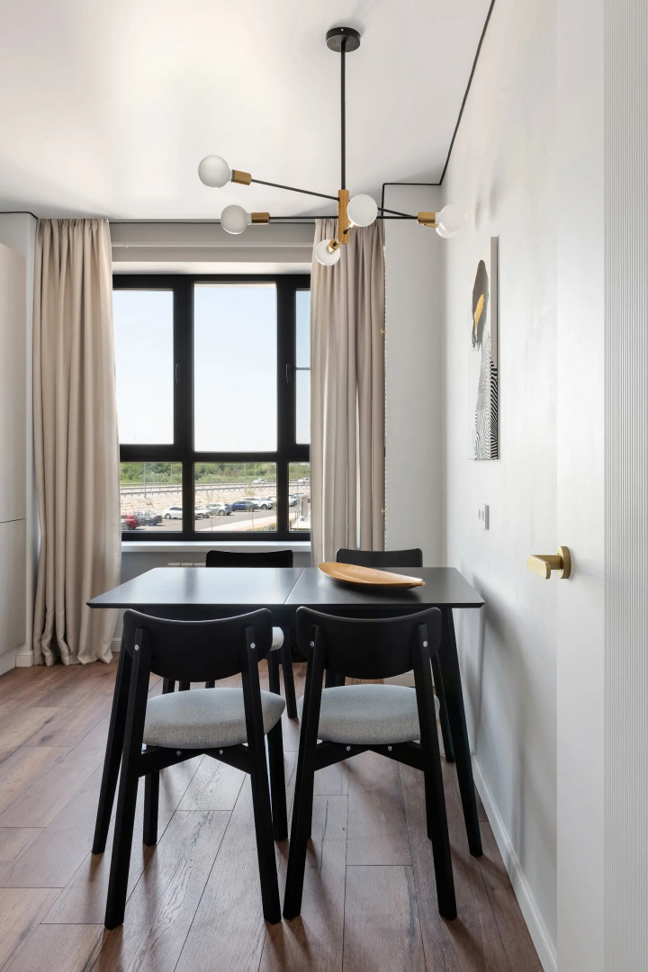 Апартаменты Fox Homes 1к. квартира с современным дизайном на Левом берегу Дона