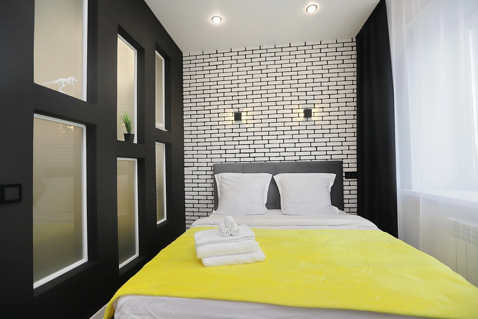 Апартаменты в самом центре с большой ванной