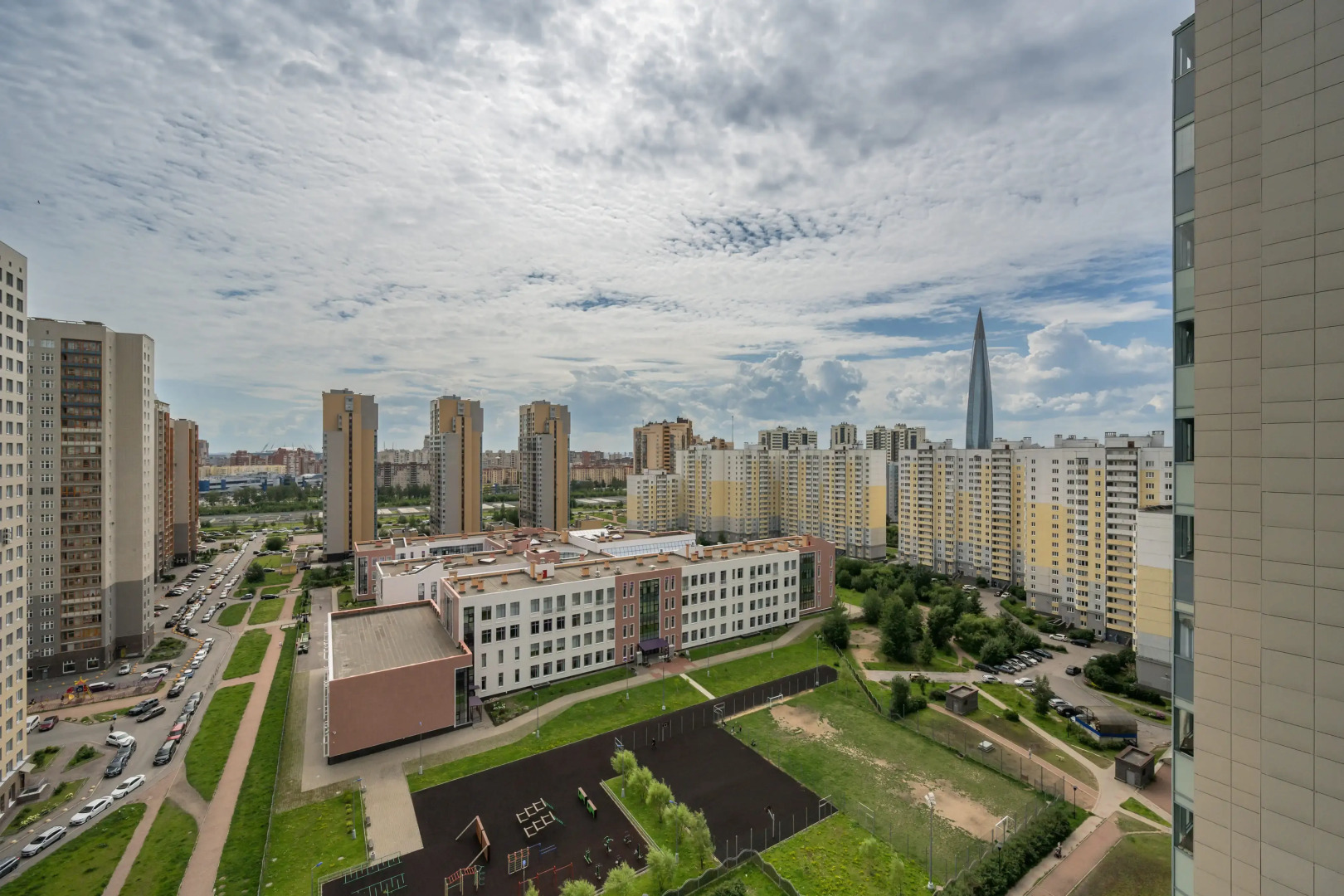 Апартаменты в Лыжном переулке рядом с Васильевским островом