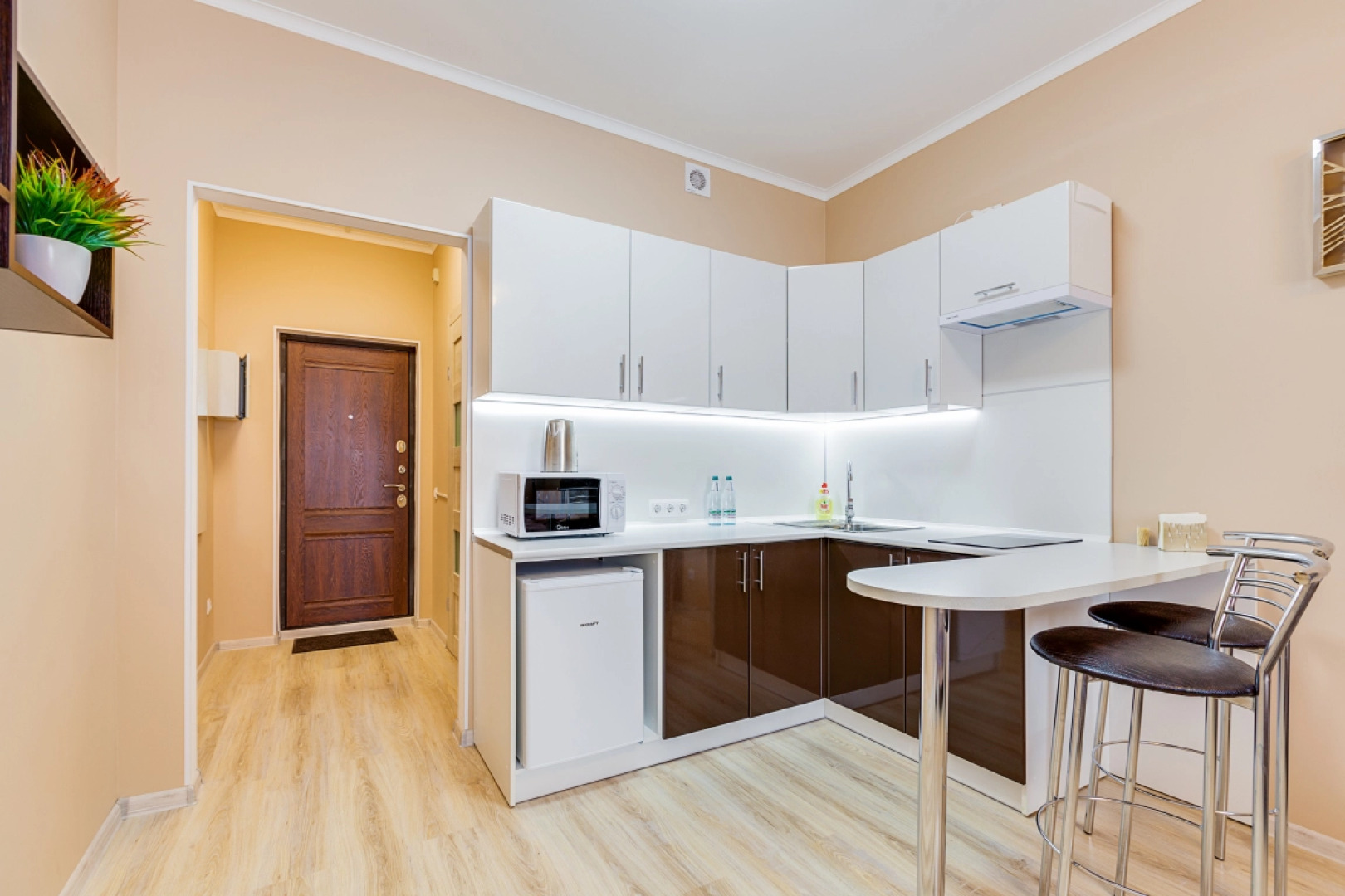 Апартаменты Никольские Коричневая Студия