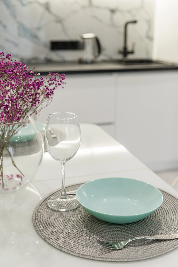 Апартаменты Дизайнерские на 24 Этаже с Панорамными Окнами