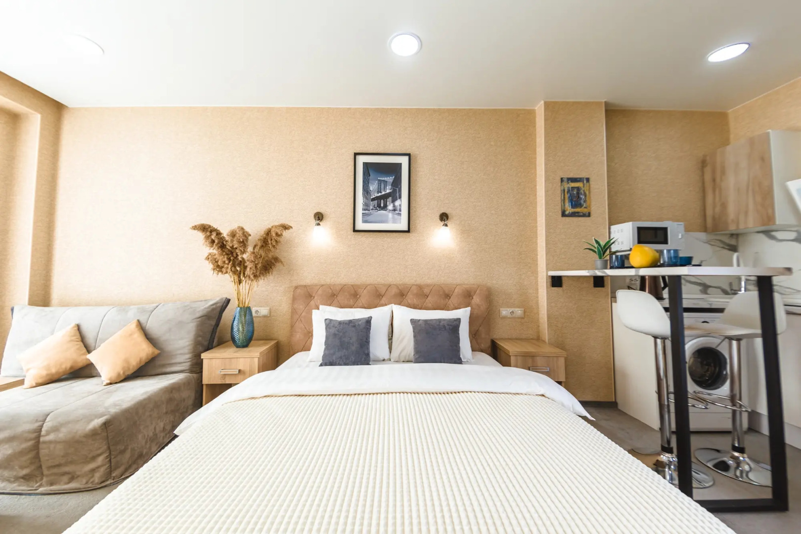 Апартаменты Премиум Студия Голубые Дали 9 B-Flats