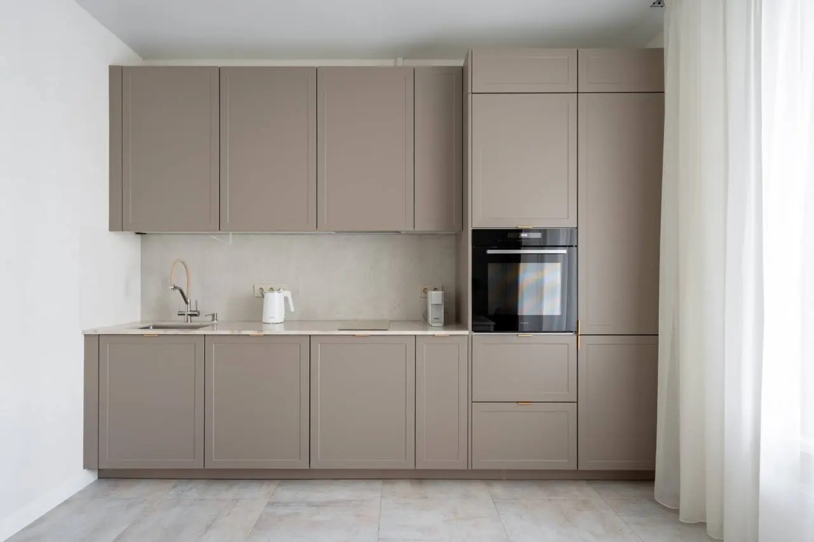 Квартира в синих тонах