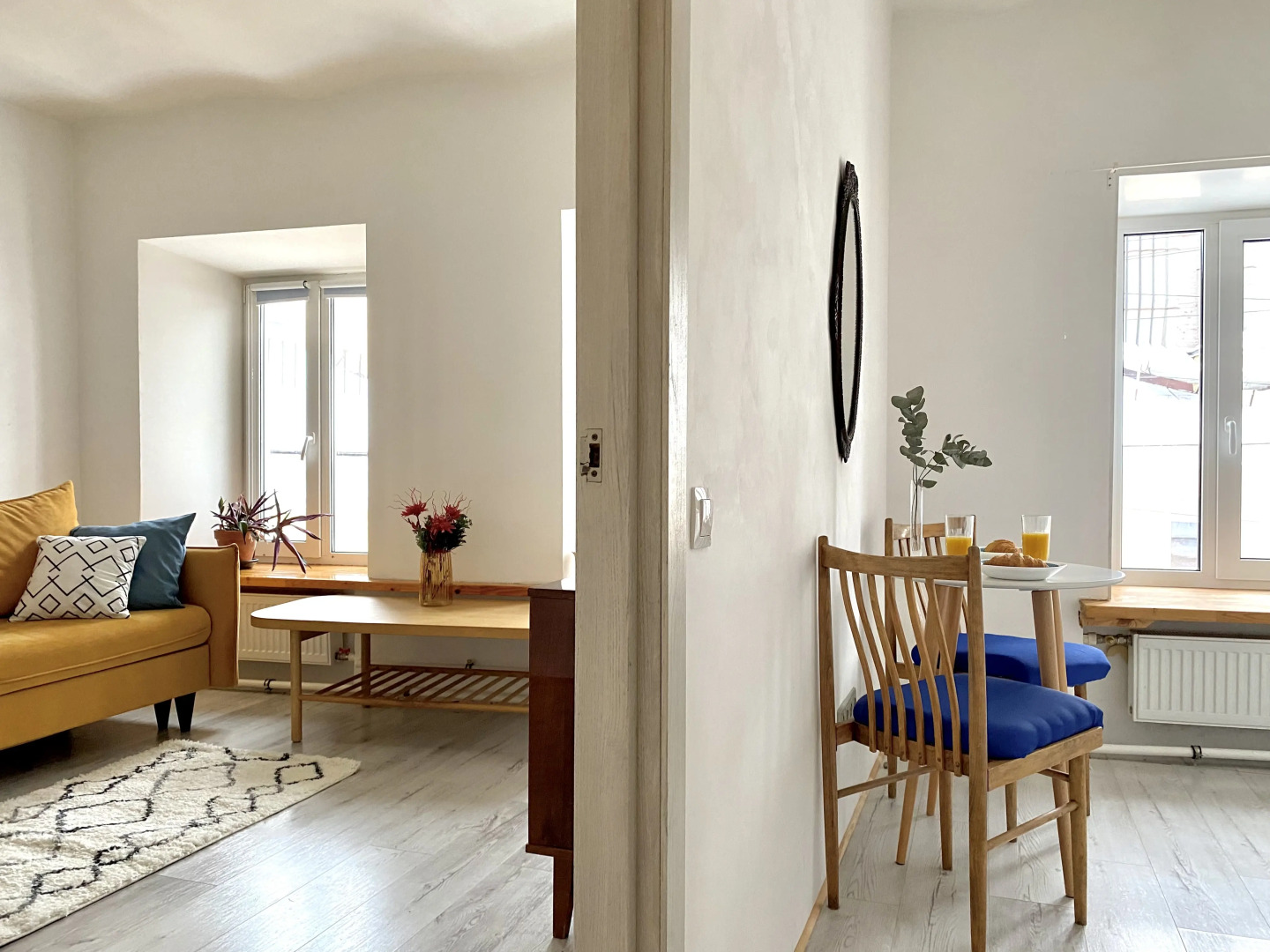 Квартира Mузыка кpыш, тихая и уютная