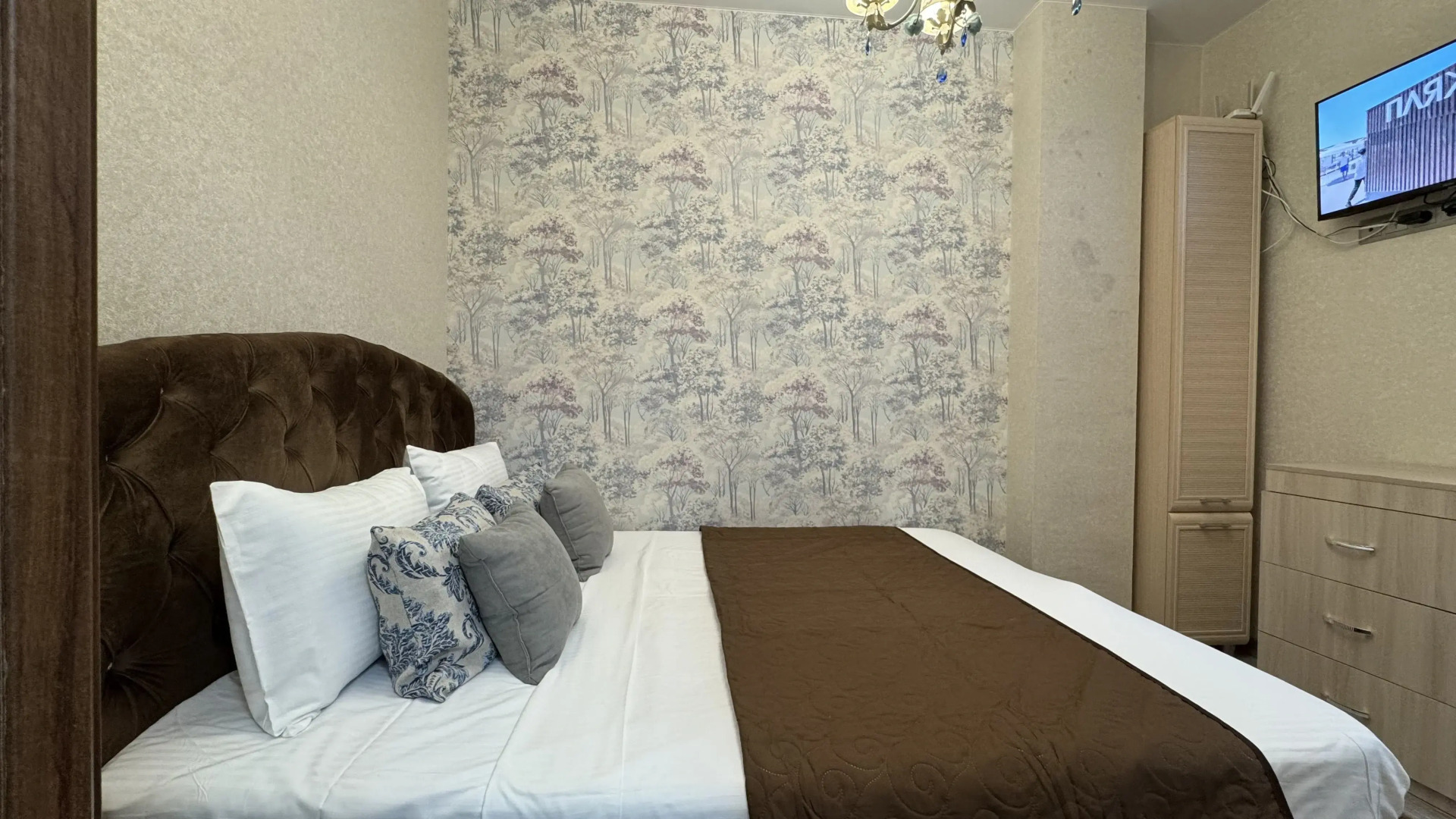 Квартира с отдельной спальней и видом на горы на Березовой 28/1 Я на море