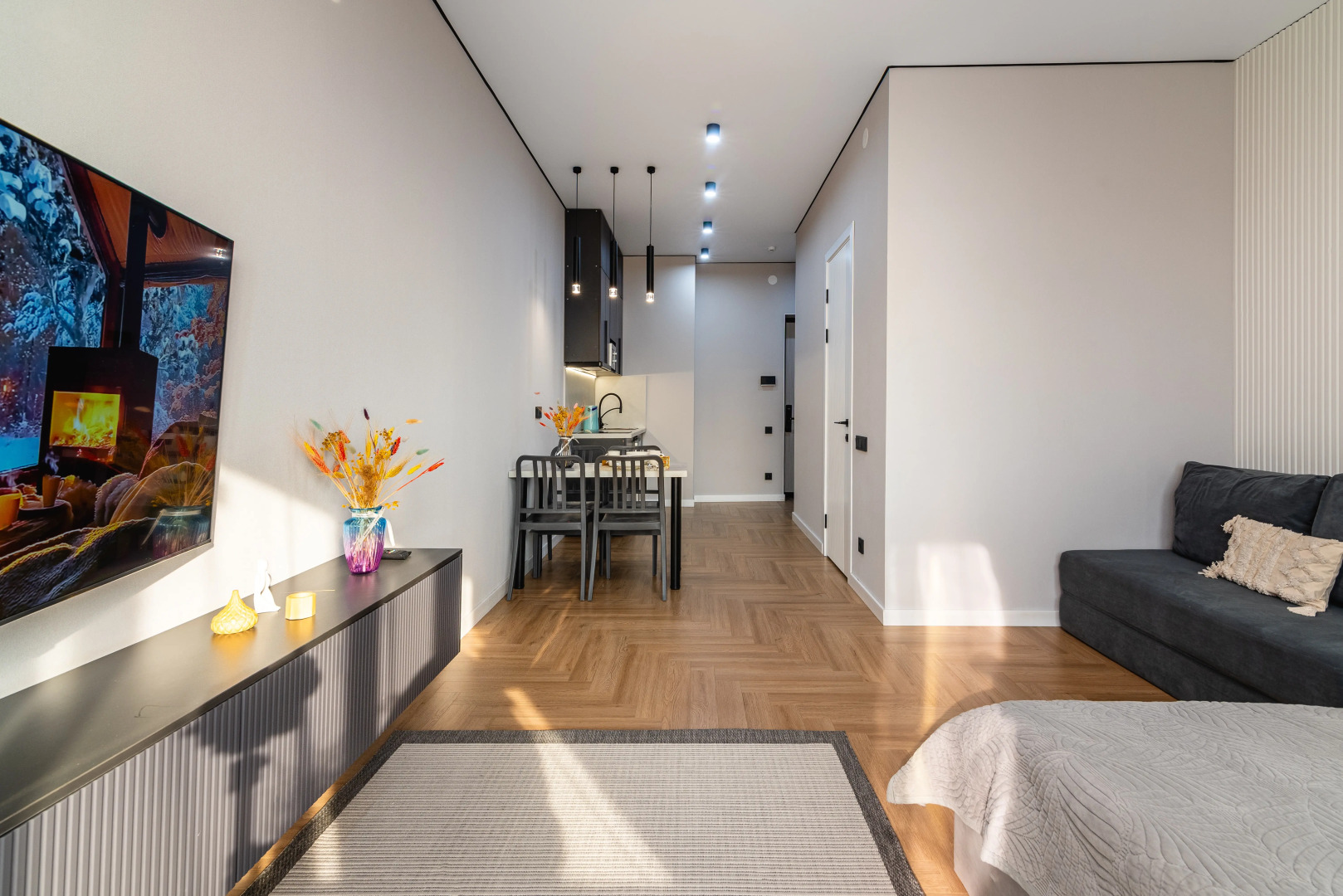 Апартаменты Стильная Квартира в Центре Алматы (114)