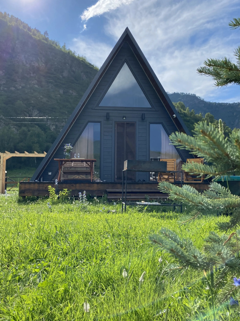 Гостевой Дом Апарт А Фрейм в Горном Алтае на 4 Гостя