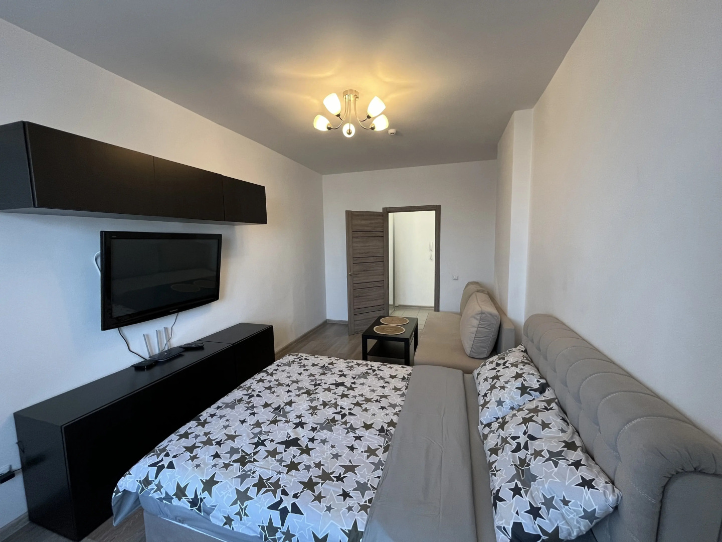 Квартира 1-комнатная на 21 Этаже, с Красивым Видом на Город