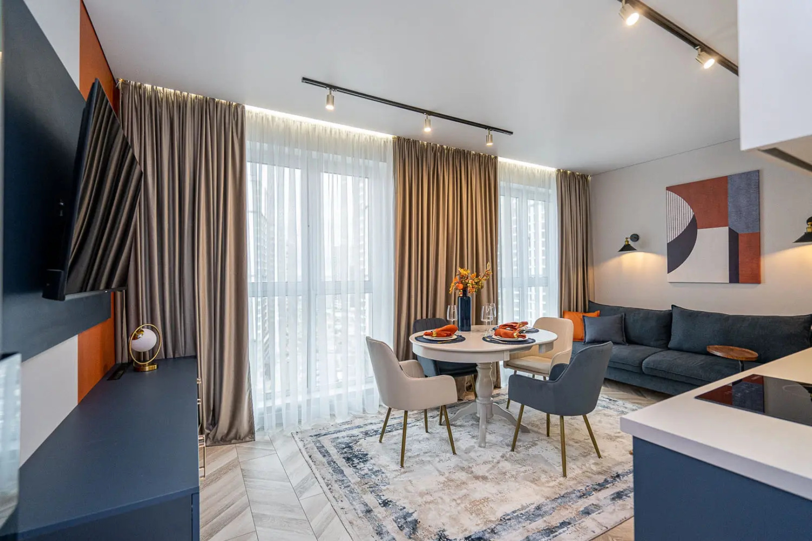 Аппартаменты 3-комнт. для 6 гостей Мюнхен