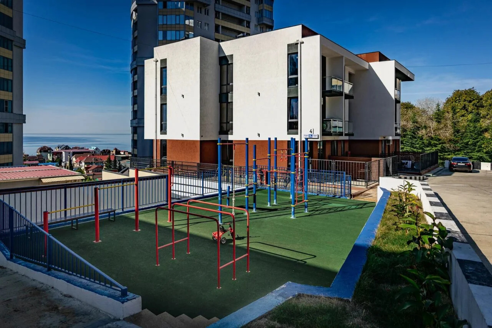 Апартаменты Casablanka Hit с балконом с видом на море