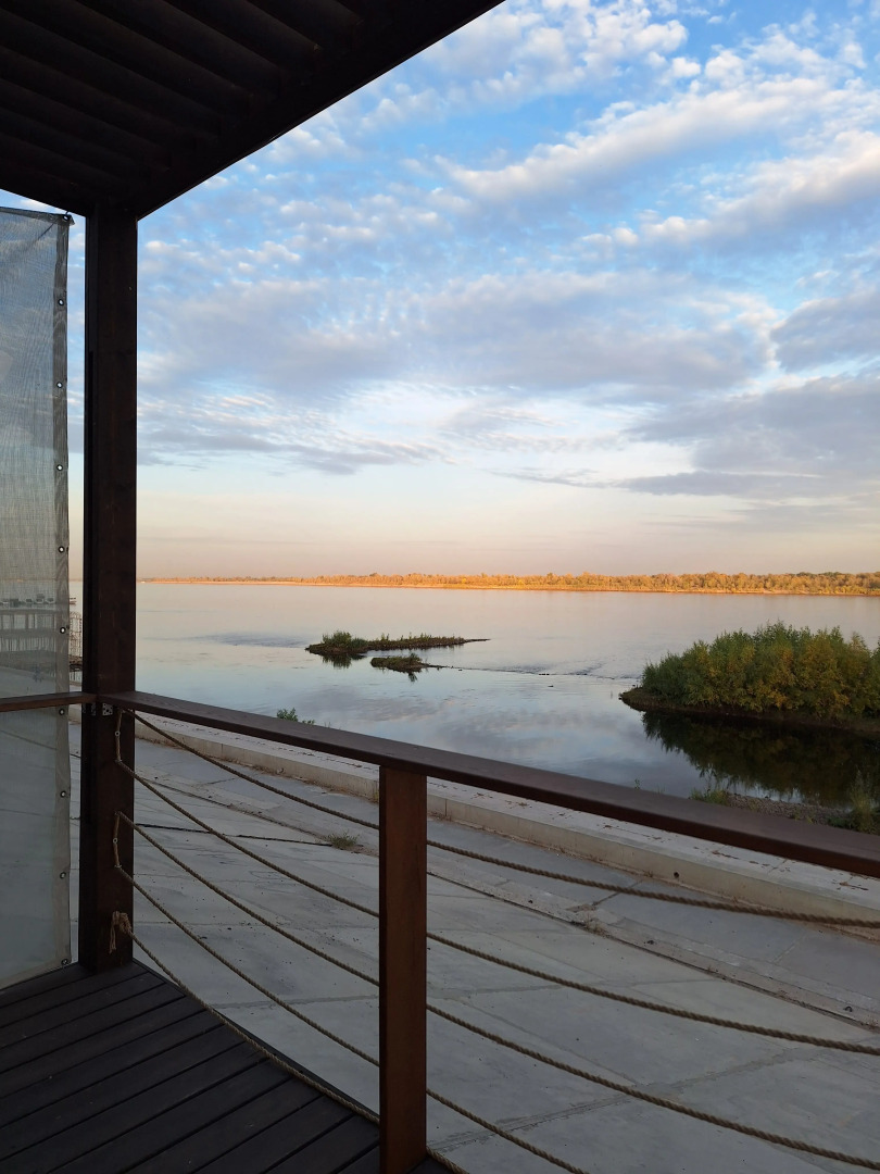 Глэмпинг Солнце, воздух и вода