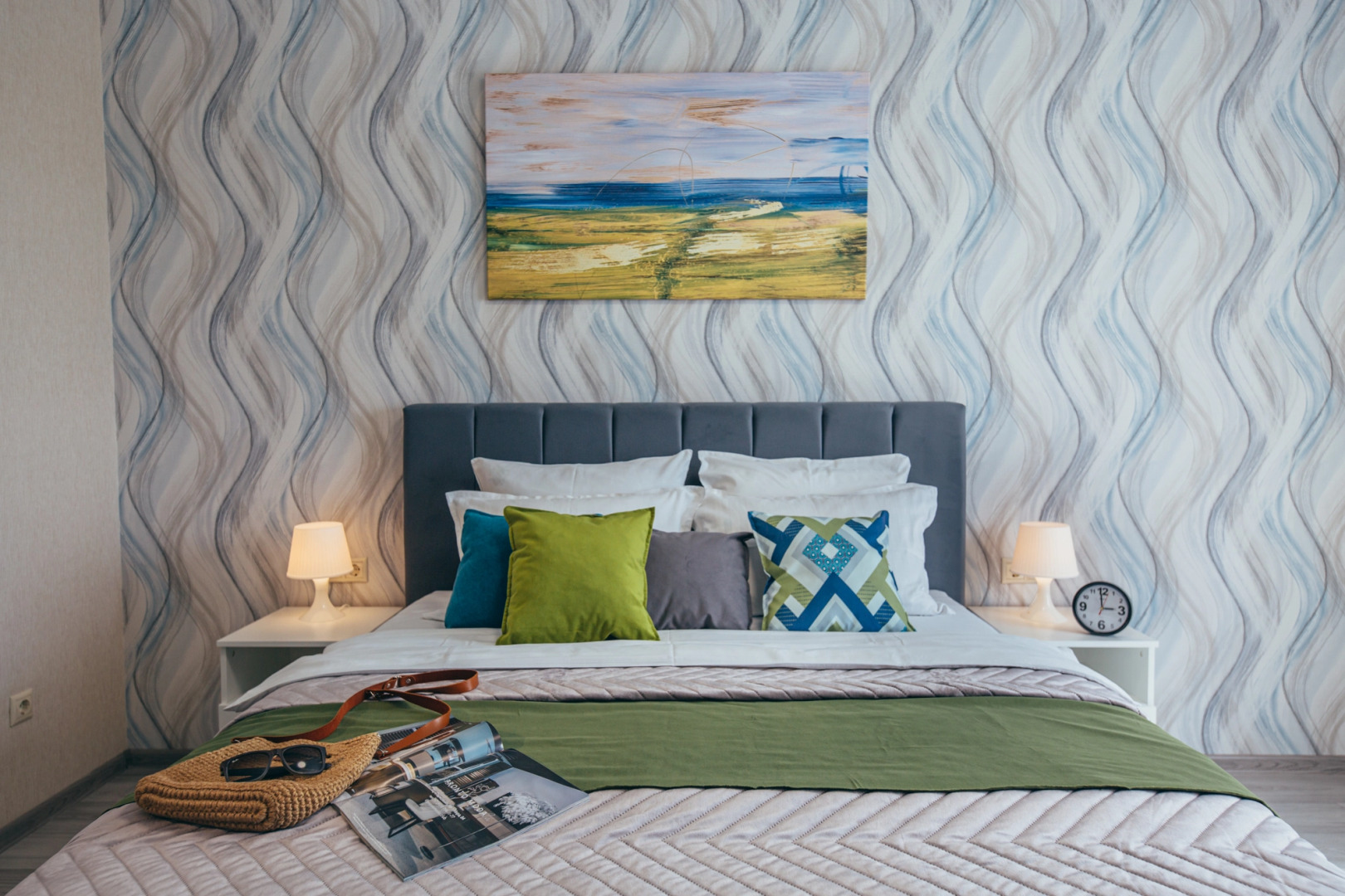 Апартаменты на Рыбной Деревне с Панорамным Видом в Новом доме