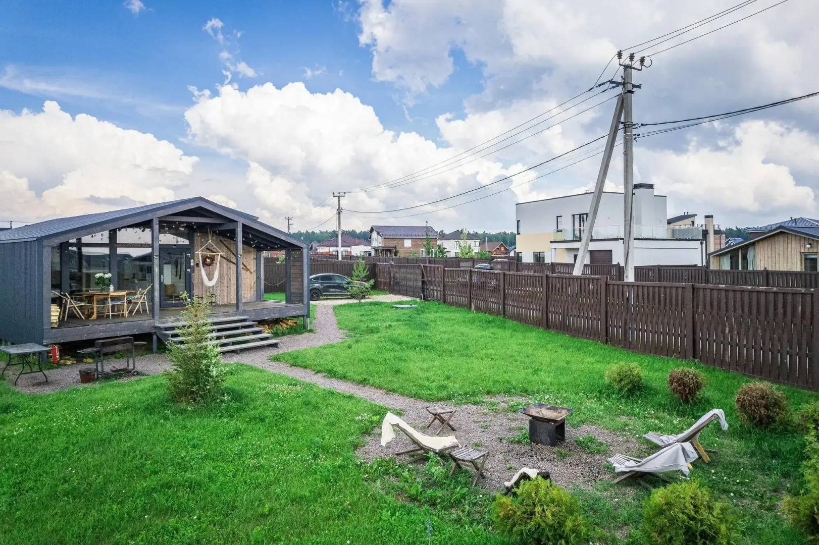 Частный Дом с сауной и панорамным видом в поселке бизнес-класса