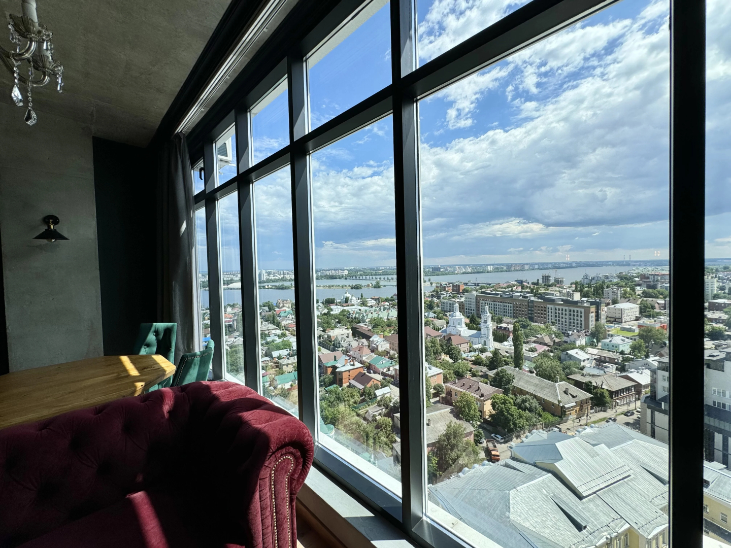 Апартаменты Дизайн-Студия с Видом на Город