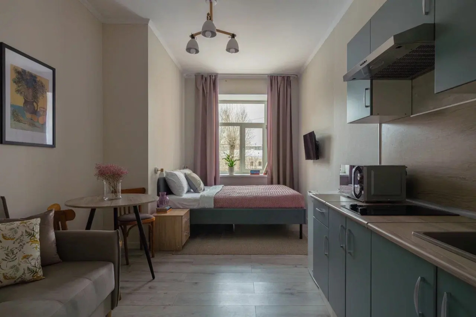 Апартаменты Teplo Apartments Студия на Рижском Проспекте