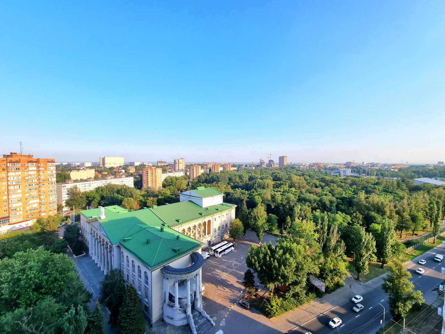 Квартира студия панорамный вид