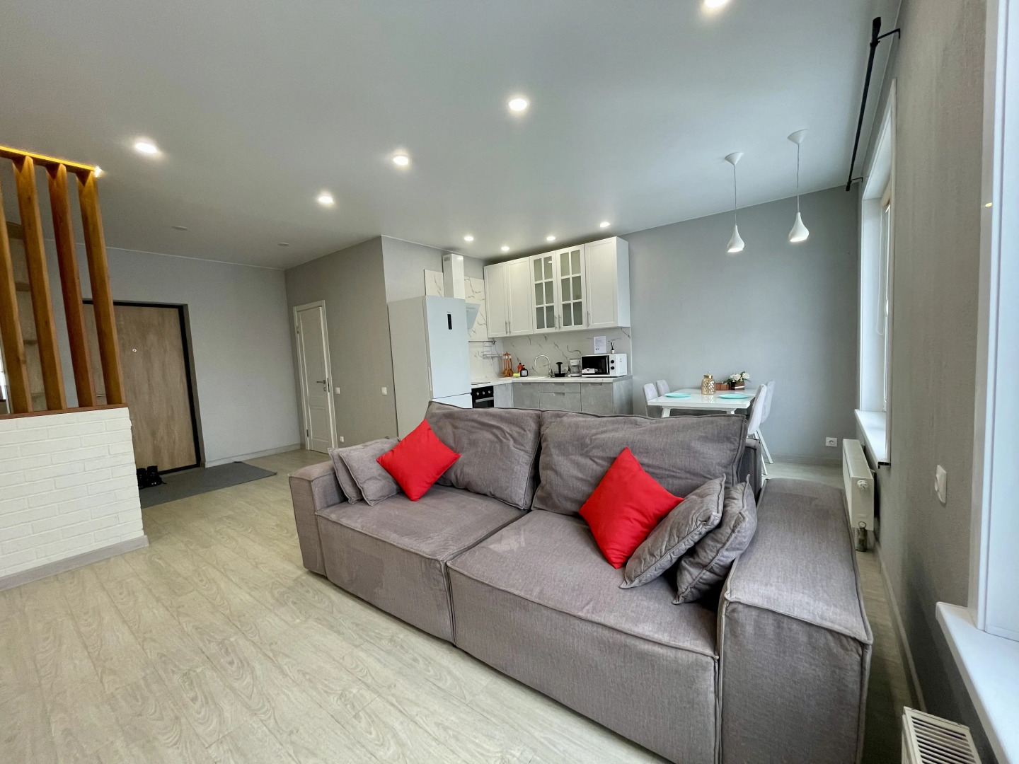 Квартира Просторная видовая 2к на 15 этаже в Центре Иркутска