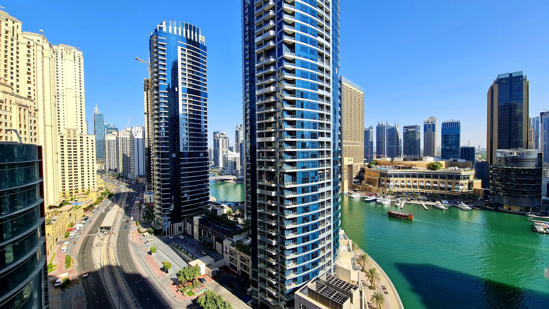 Апартаменты Marco Polo - High-rise 1BR Apt with Amazing Marina Views