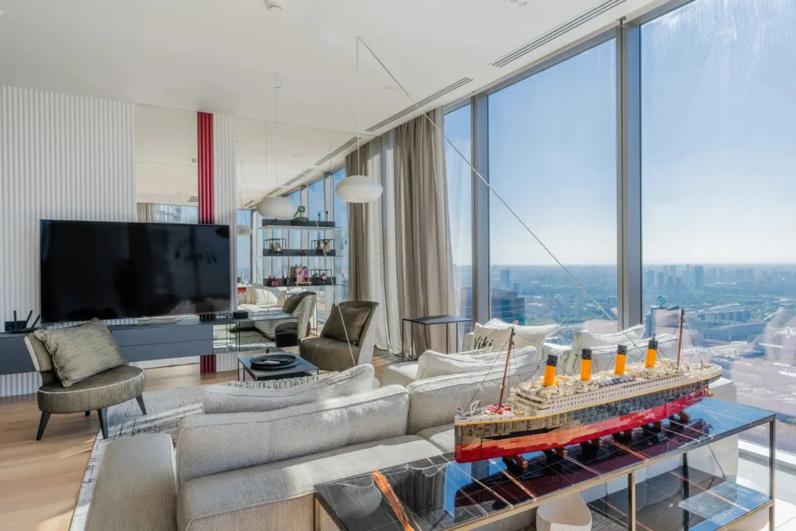 Лучший угловой апартамент New level City на 78 этаже