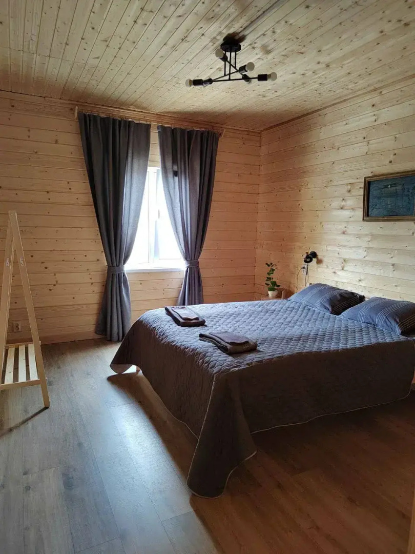 Частный дом Дом на горе с камином и сауной