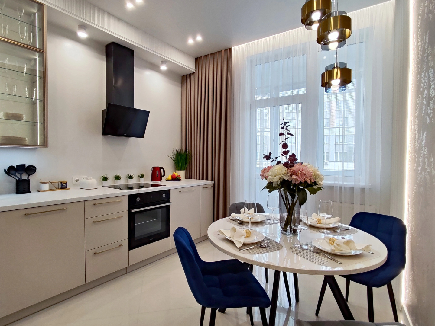 Квартира класса Люкс с 2-мя спальнями в самом центре