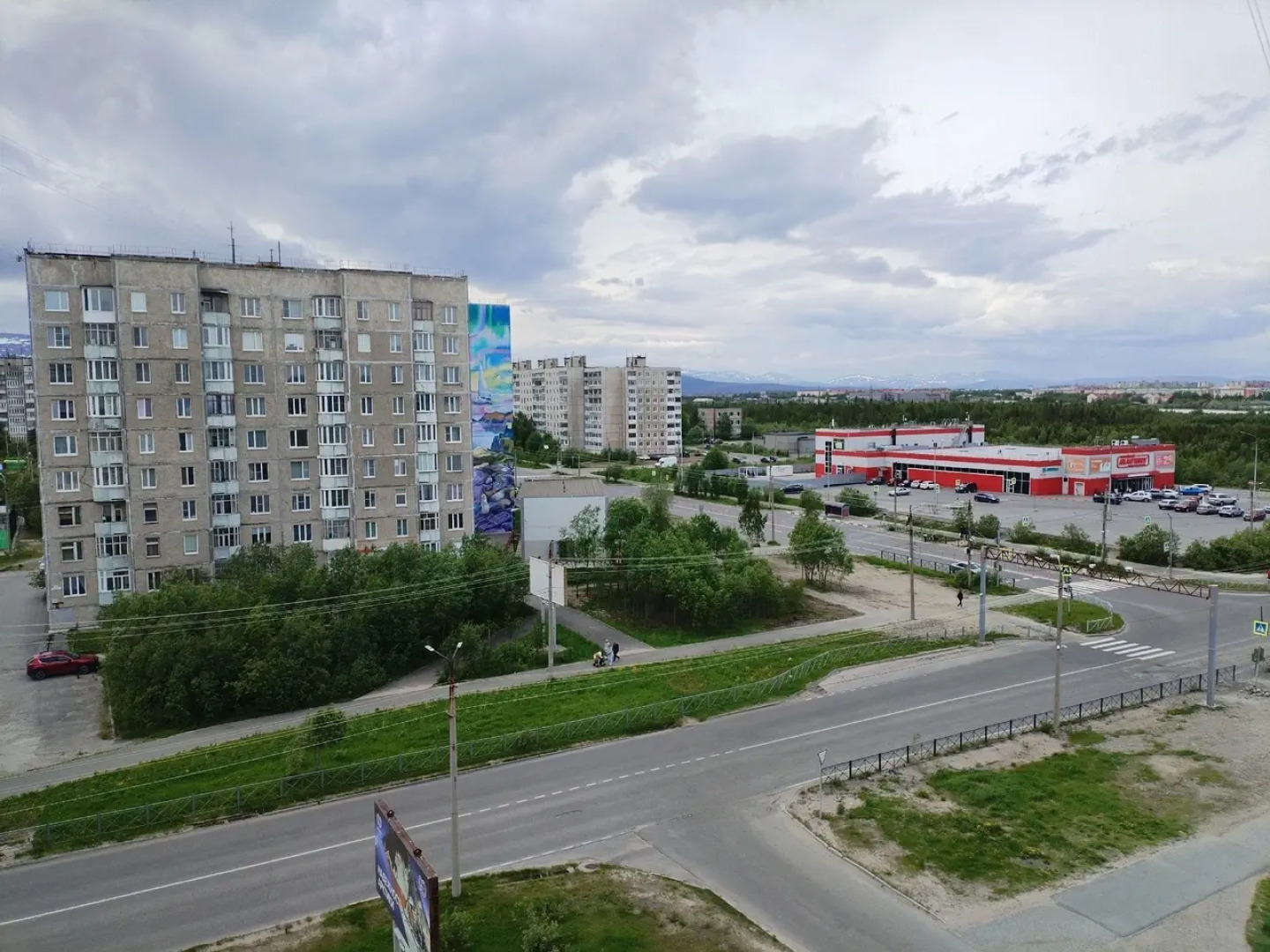 Квартира уютная с хорошим видом и расположением