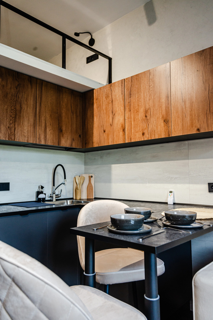 Апартаменты Люкс Студия в Стиле Минимализм