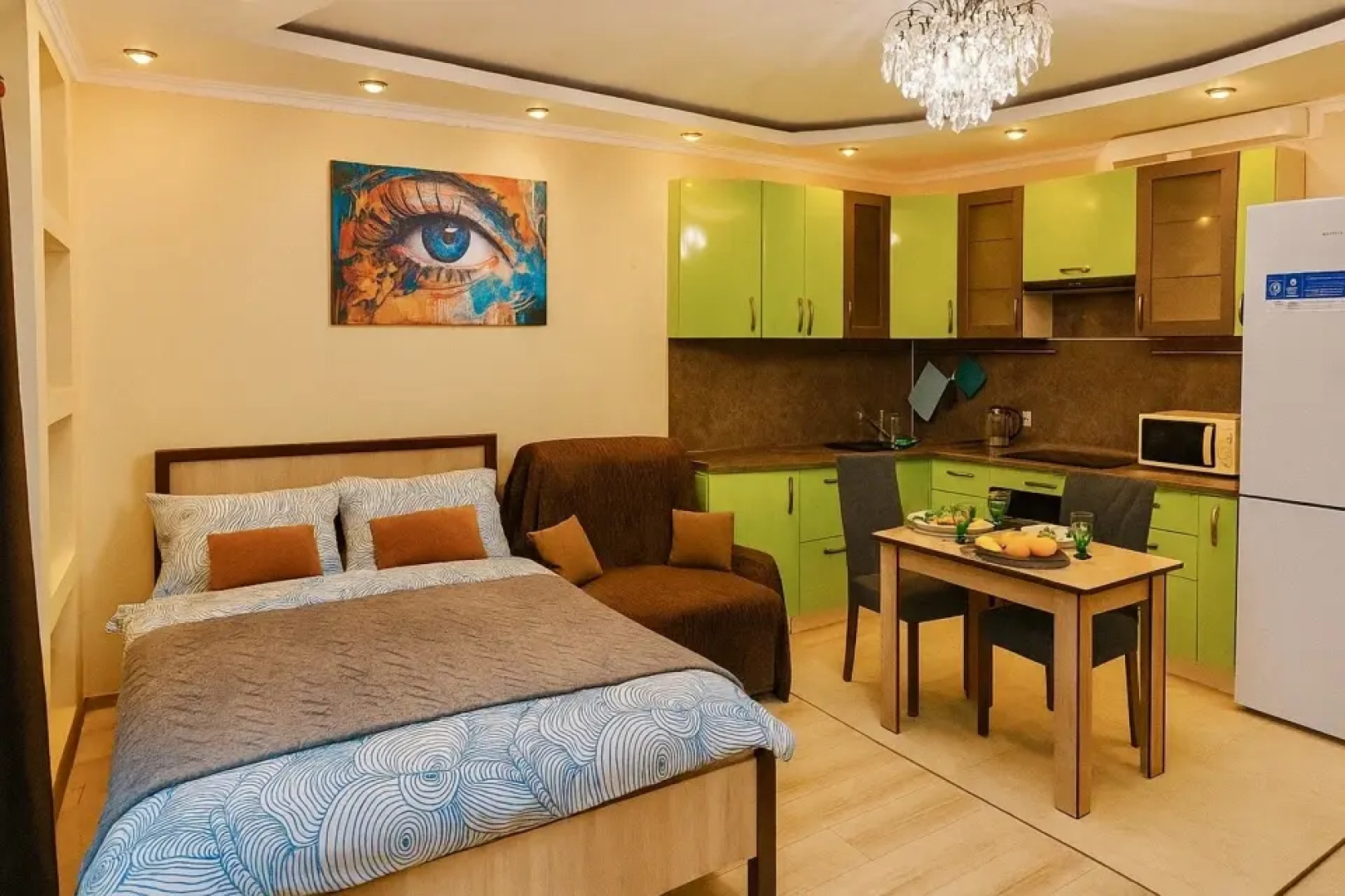 Апартаменты Уютная студия рядом с аэропортом