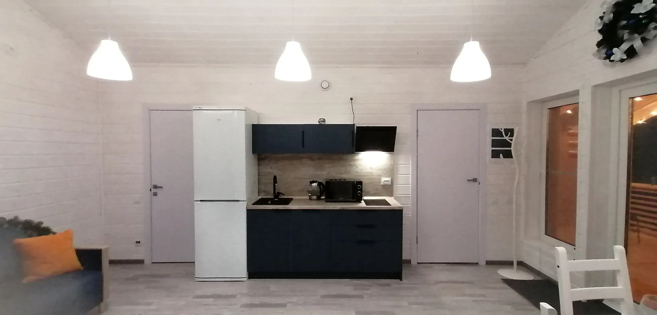 Частный дом с панорамными окнами