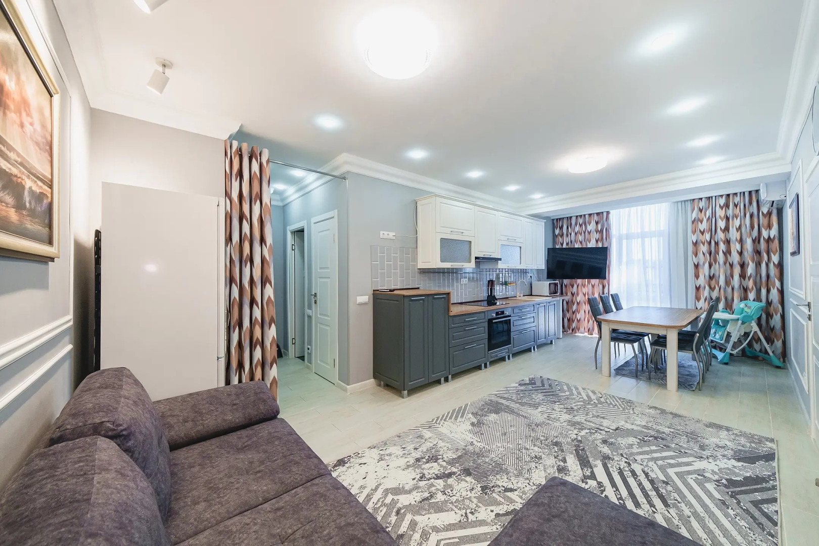 Апартаменты 3х Комнатные Люкс Апартаменты  с Красивыми Видами На Море и Горы в Сириусе