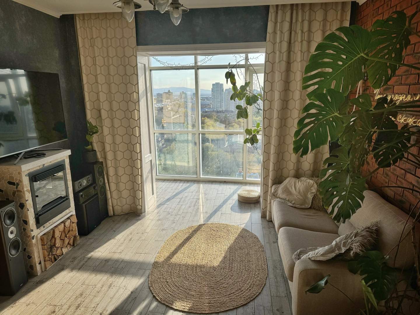 Квартира видовая с камином