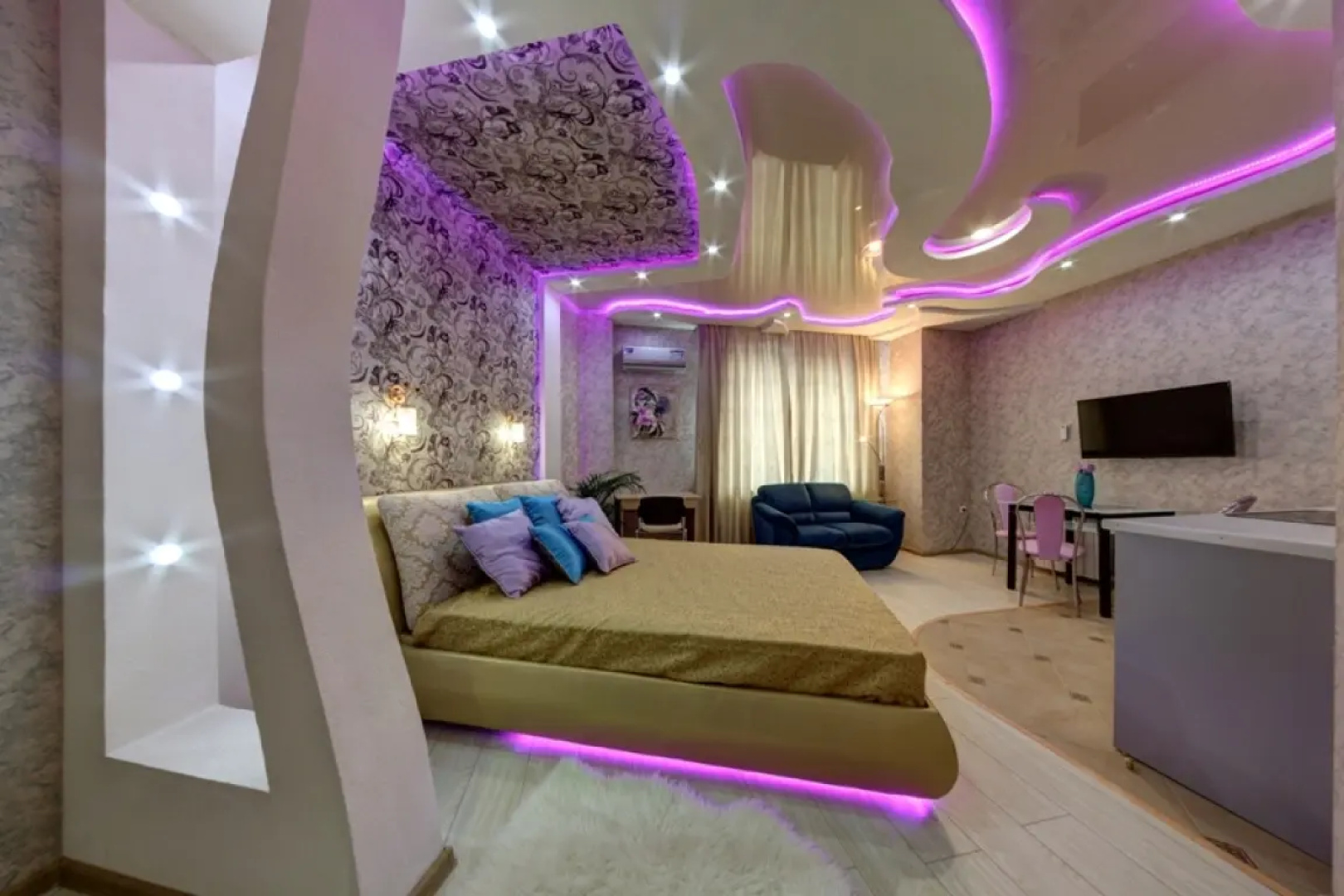 Апартаменты Студия с Видом на Город InnHome SPA de Lux