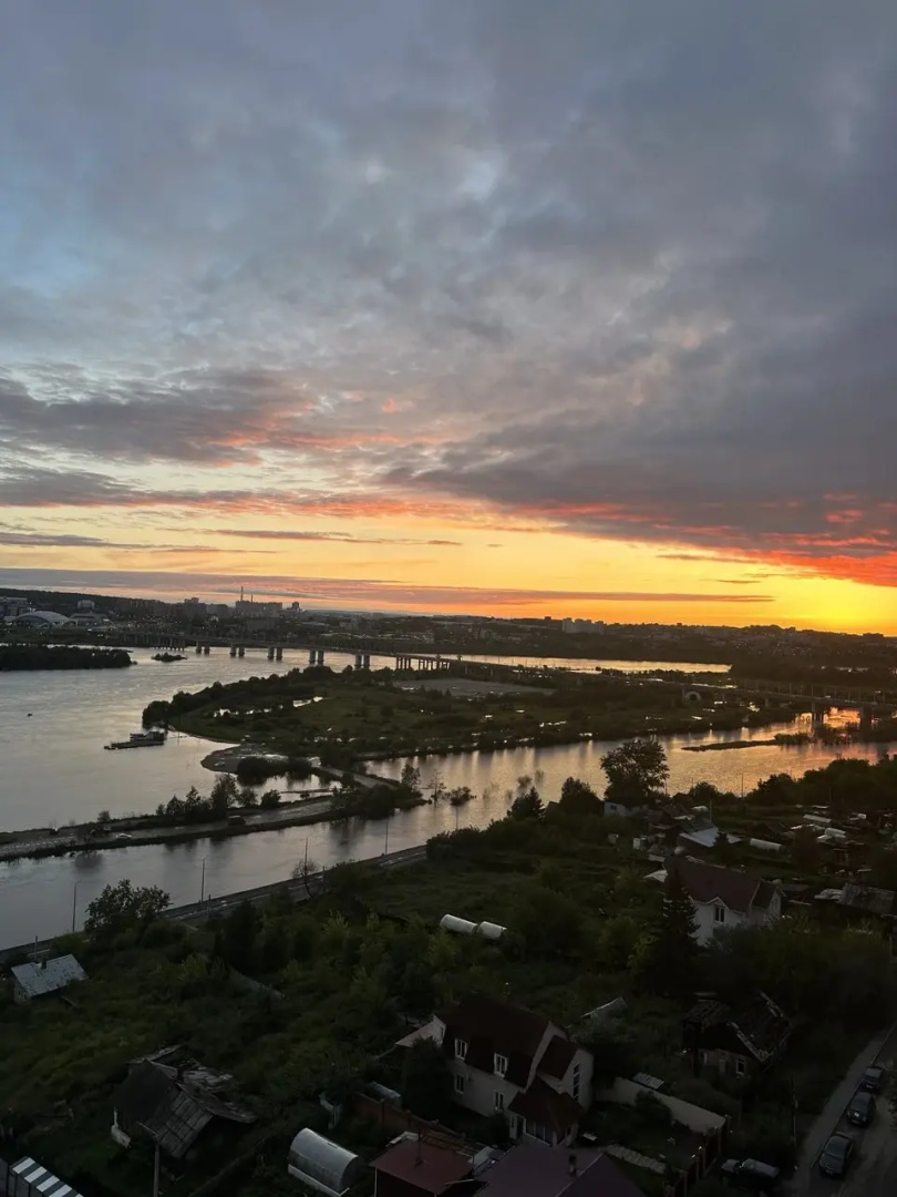 Квартира Просторная с видом на Ангару