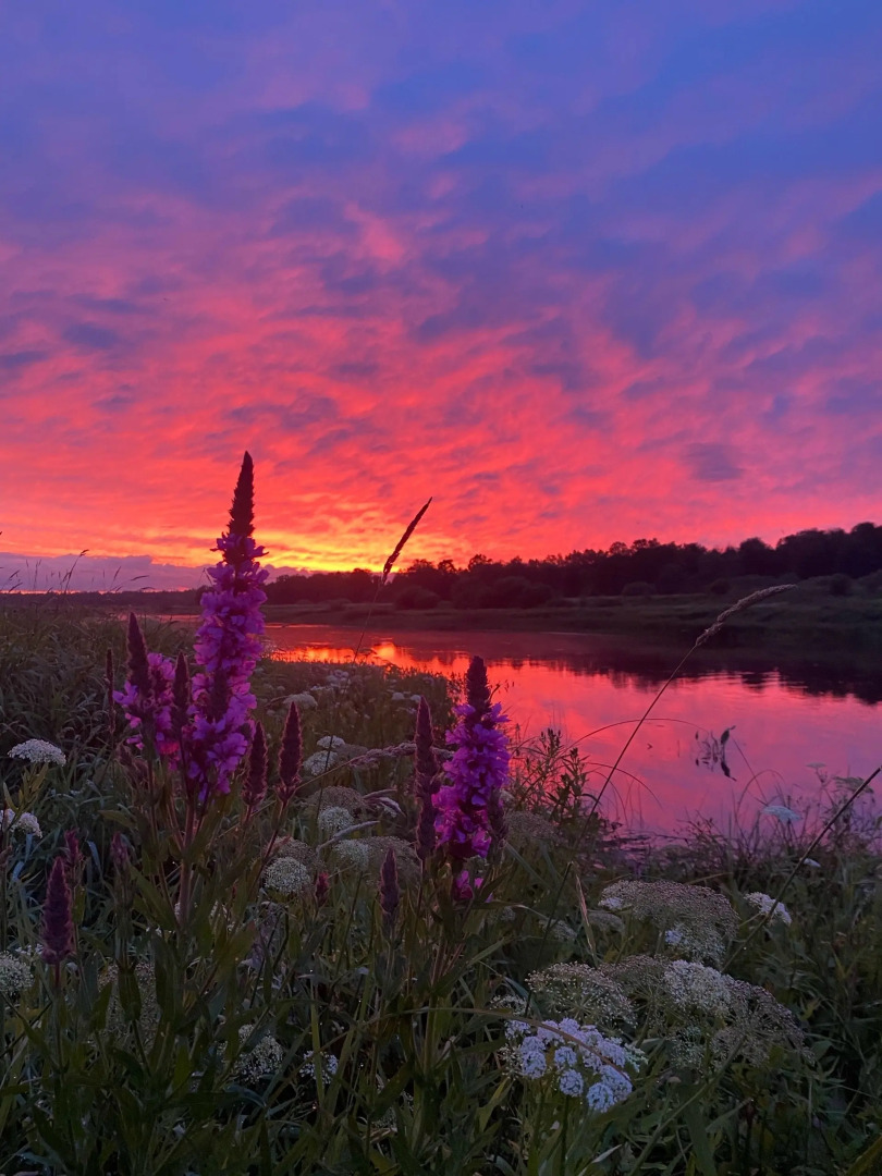 Частный дом Дом у реки в английском стиле