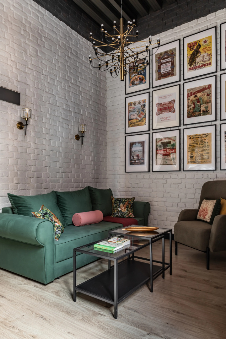 Квартира Moscow Deluxe Apartments Royal Tea Loft