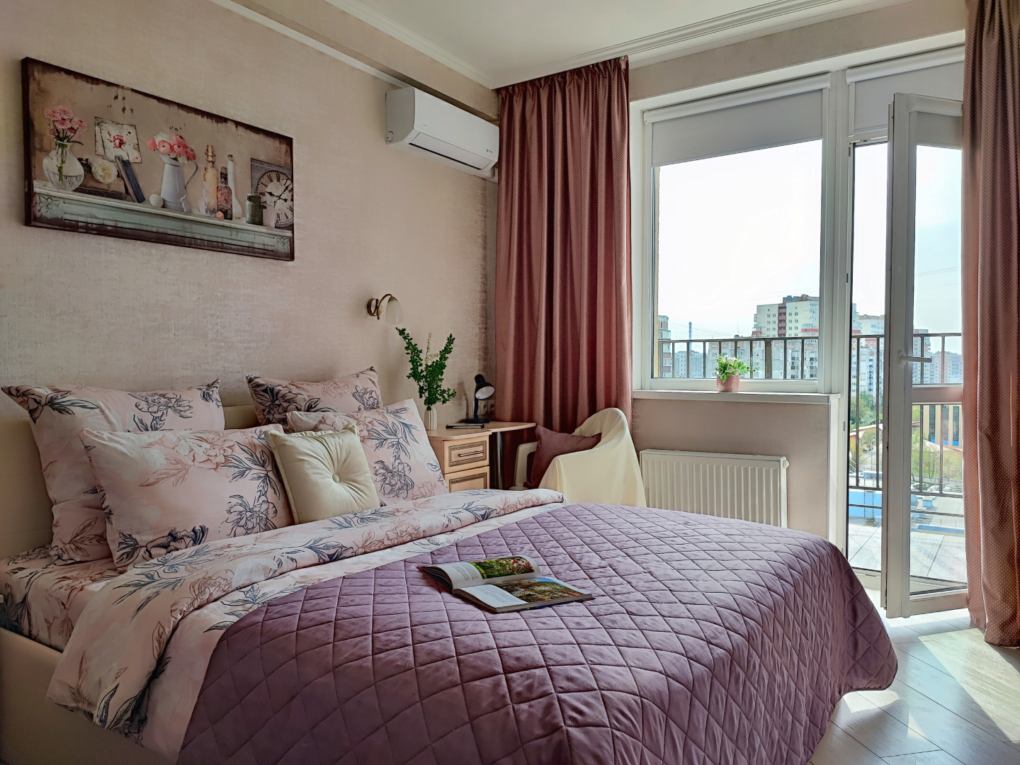 Апартаменты однокомнатная квартира на Фермора район "Сельма"