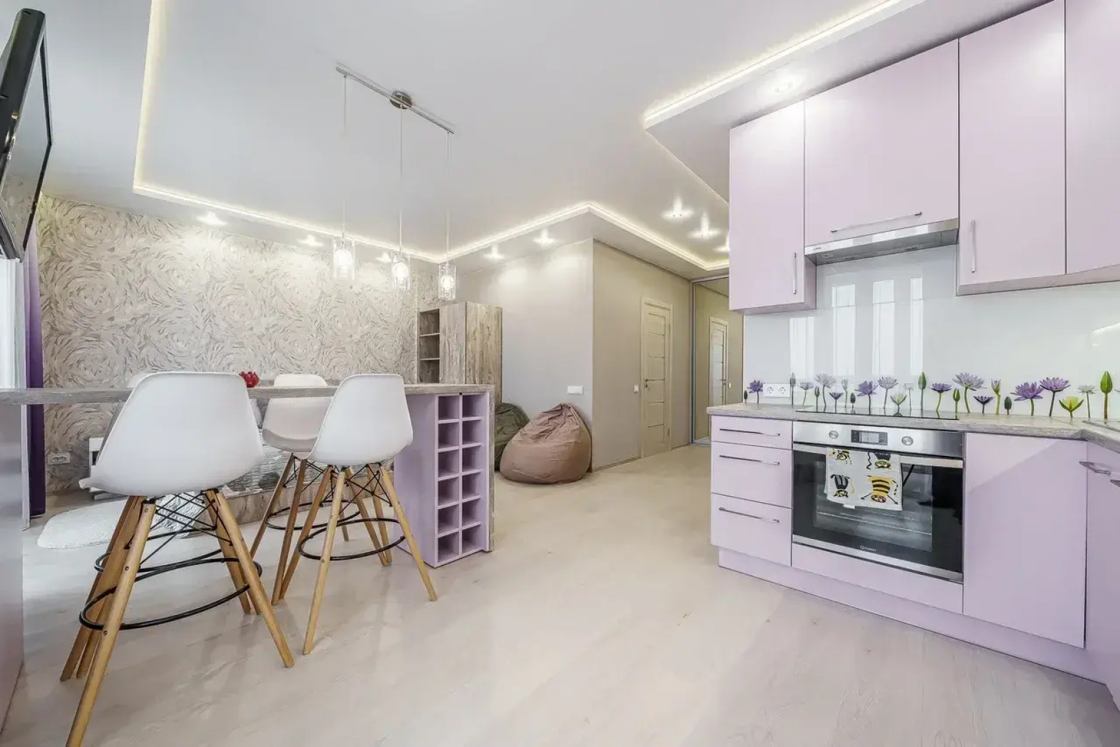 Апартаменты В новостройке на высоком этаже