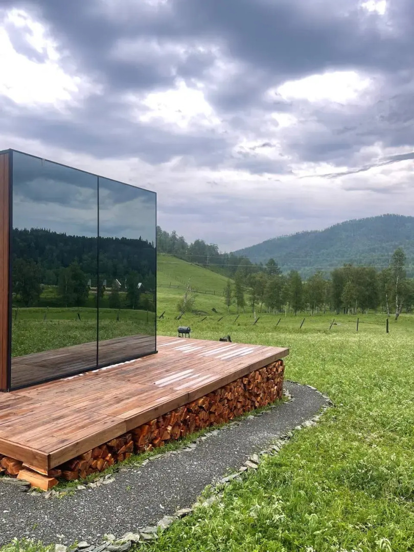 Гостевой дом Зеркальный дом в горах