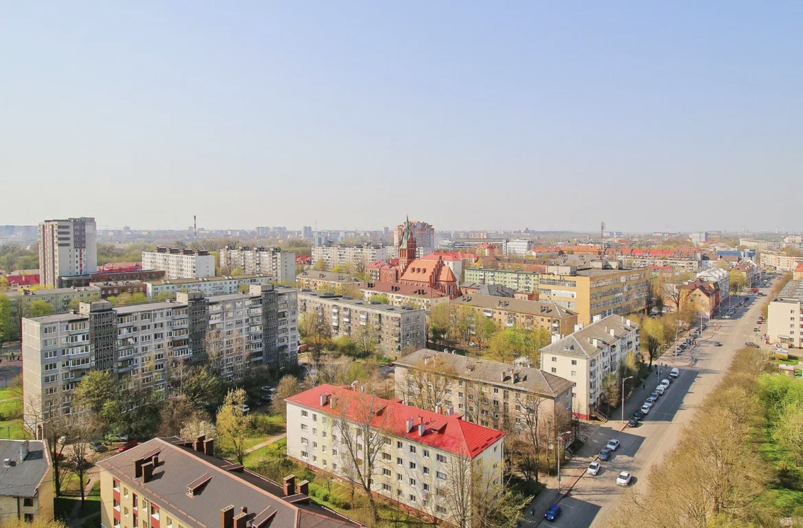 Апартаменты с Террасой на Острове И Канта