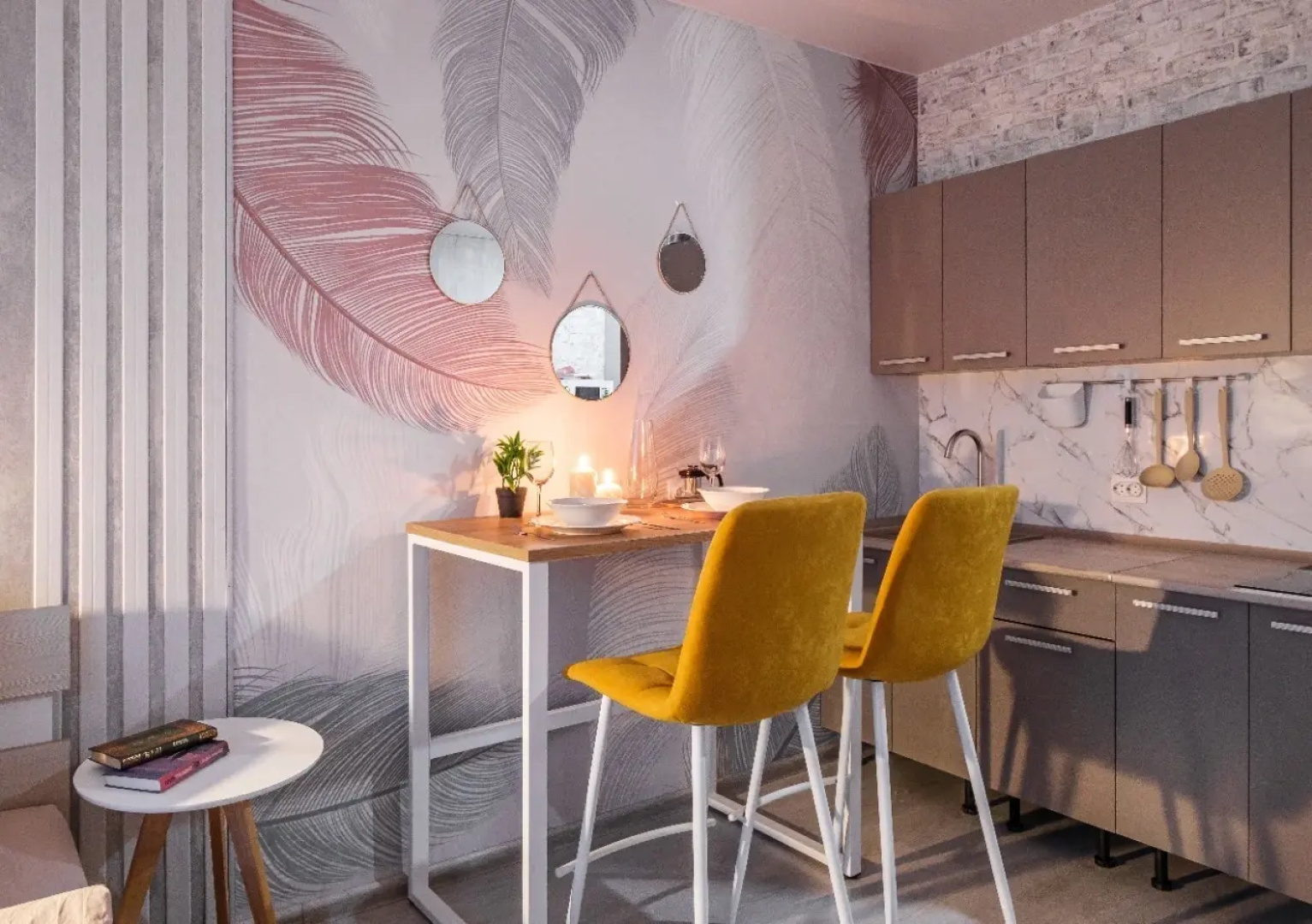 Студия СИБИРЬ HOUSE в новом доме