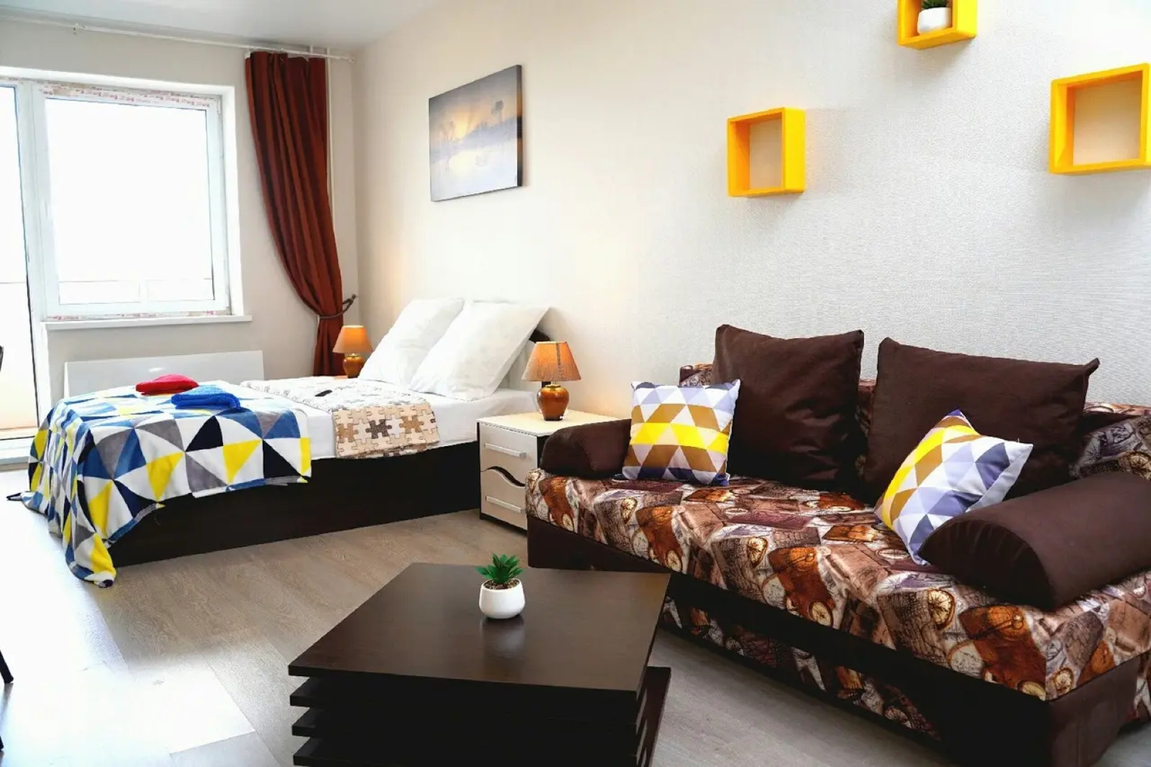 Апартаменты на Коминтерна 91 Этаж 15