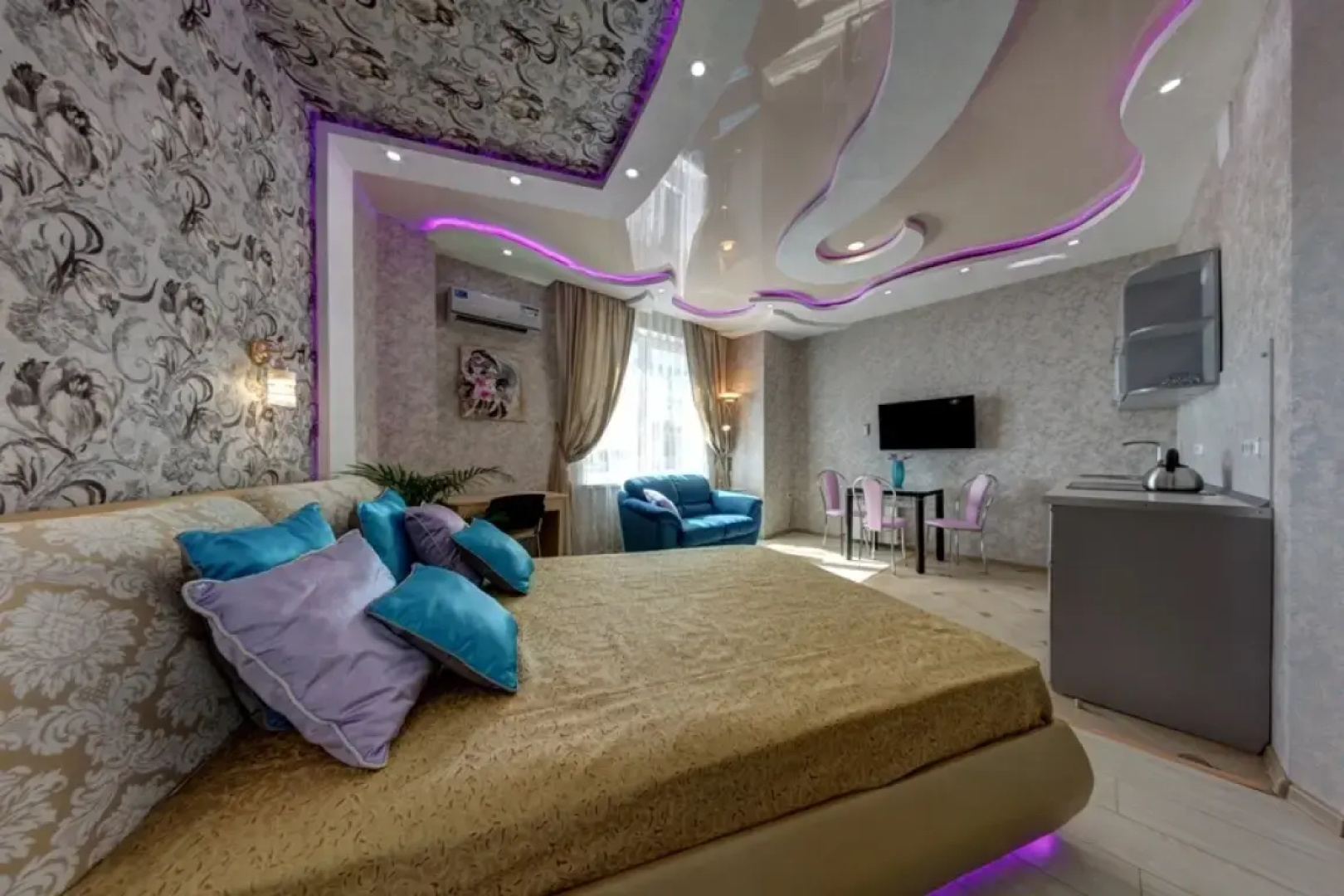 Апартаменты Студия с Видом на Город InnHome SPA de Lux