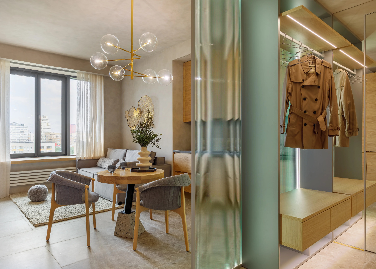 Апартаменты в стиле Japandi