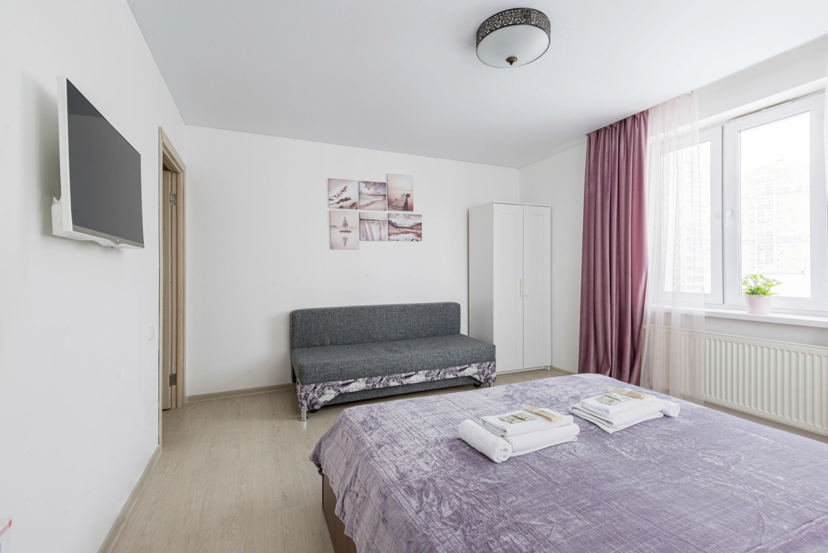 Квартира 2-к недалеко от залива на Радужной 10 от RentAp, 6 сп.мест