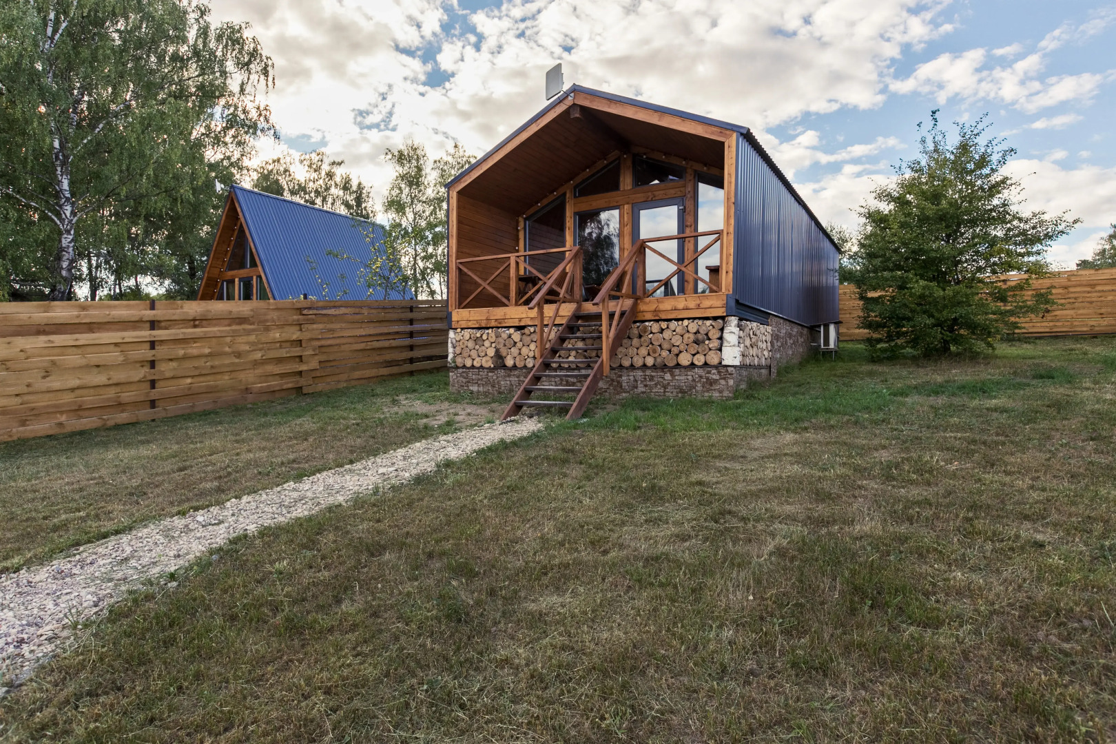 Частный дом Барнхаус "Зима"