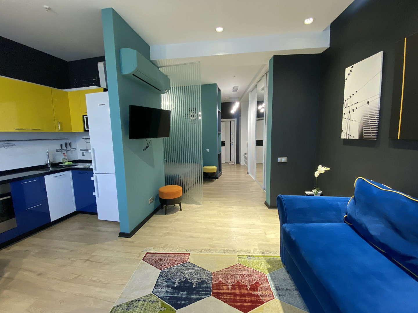 Апартаменты Barselona-park.com c видом на город