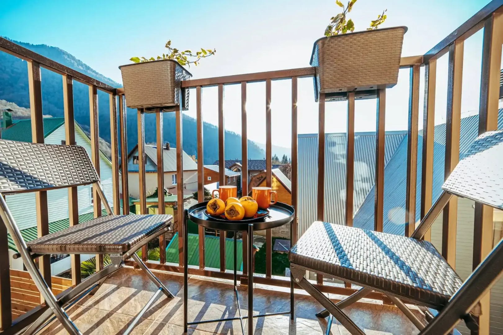 Квартира Студия 14 с видом на горы