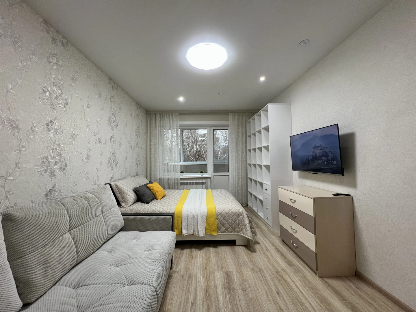 Квартира 1-ком Мира 284а-19 КакДома Сахалин