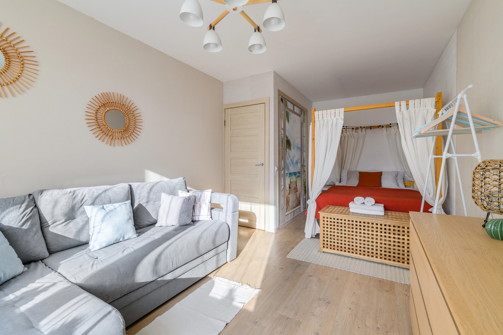 Апартаменты 1-комн. Квартира в центре Сестрорецка